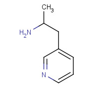 71271-61-9 (1-Methyl-2-pyridin-3-ylethyl)amine chemical structure
