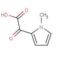 21898-43-1 (1-Methyl-1H-pyrrol-2-yl)(oxo)acetic acid chemical structure