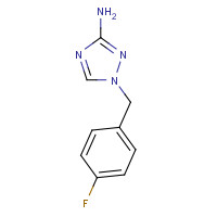 832739-95-4 1-(4-Fluorobenzyl)-1H-1,2,4-triazol-3-amine chemical structure