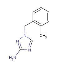 832740-49-5 1-(2-Methylbenzyl)-1H-1,2,4-triazol-3-amine chemical structure