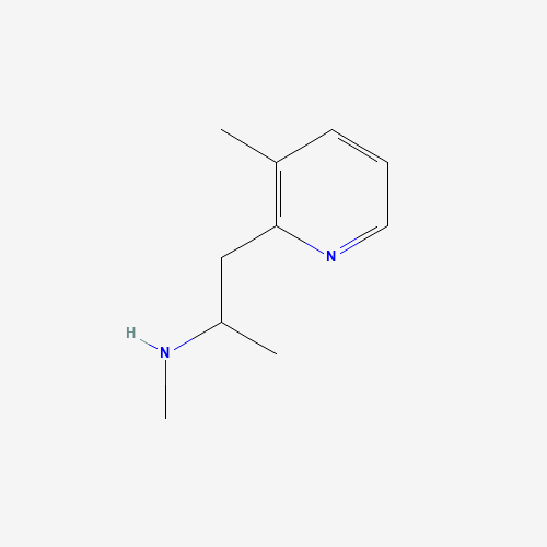 937638-36-3 N-Methyl-1-(3-methylpyridin-2-yl)propan-2-amine chemical structure