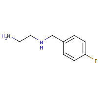 2070-85-1 N-(4-Fluorobenzyl)ethane-1,2-diamine chemical structure