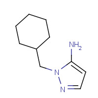 3524-26-3 1-(Cyclohexylmethyl)-1H-pyrazol-5-amine chemical structure