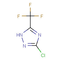1199215-88-7 3-Chloro-5-(trifluoromethyl)-1H-1,2,4-triazole chemical structure