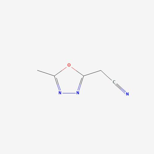 130781-63-4 (5-Methyl-1,3,4-oxadiazol-2-yl)acetonitrile chemical structure