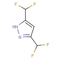 77614-79-0 3,5-Bis(difluoromethyl)-1H-pyrazole chemical structure