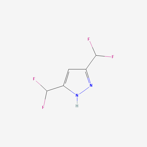 77614-79-0 3,5-Bis(difluoromethyl)-1H-pyrazole chemical structure
