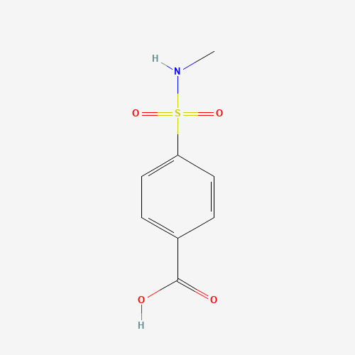 10252-63-8 4-[(Methylamino)sulfonyl]benzoic acid chemical structure