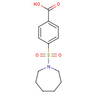 17420-68-7 4-(Azepan-1-ylsulfonyl)benzoic acid chemical structure