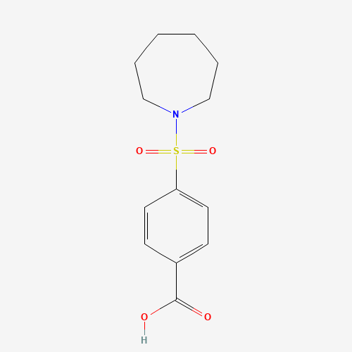 17420-68-7 4-(Azepan-1-ylsulfonyl)benzoic acid chemical structure