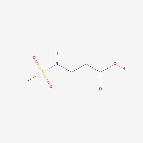 105611-92-5 N-(Methylsulfonyl)-beta-alanine chemical structure