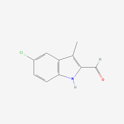 40731-16-6 5-Chloro-3-methyl-1H-indole-2-carbaldehyde chemical structure