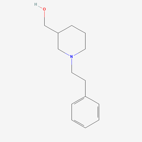 92322-05-9 [1-(2-Phenylethyl)piperidin-3-yl]methanol chemical structure