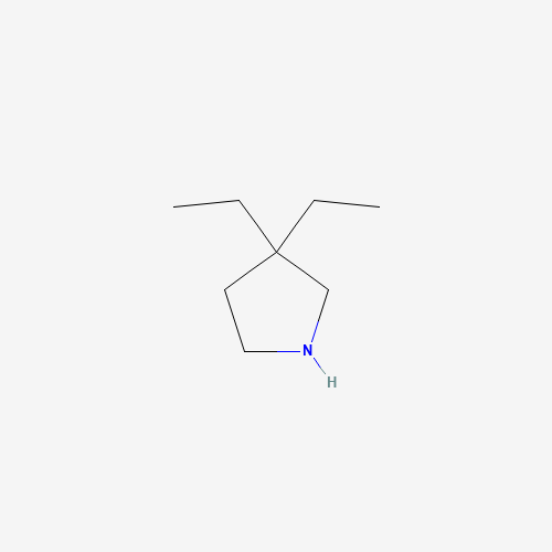 34971-71-6 3,3-Diethylpyrrolidine chemical structure