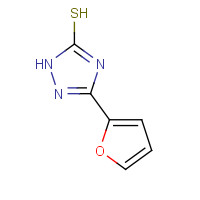 35771-65-4 3-(2-Furyl)-1H-1,2,4-triazole-5-thiol chemical structure