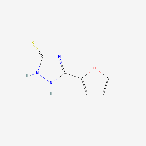 35771-65-4 3-(2-Furyl)-1H-1,2,4-triazole-5-thiol chemical structure