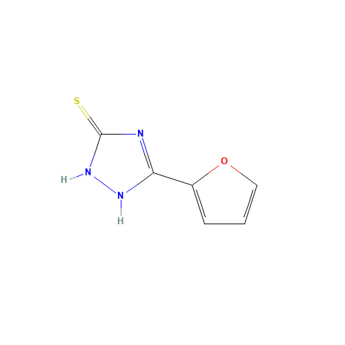 35771-65-4 3-(2-Furyl)-1H-1,2,4-triazole-5-thiol chemical structure