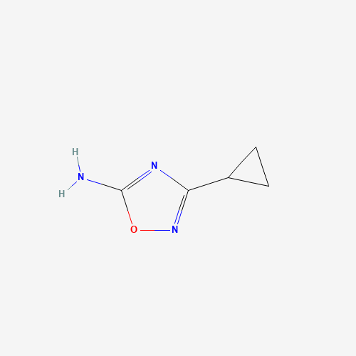 302842-68-8 3-Cyclopropyl-1,2,4-oxadiazol-5-amine chemical structure