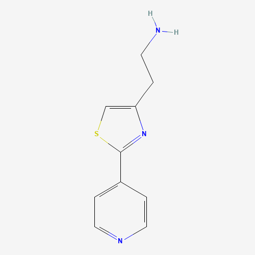 938283-17-1 [2-(2-Pyridin-4-yl-1,3-thiazol-4-yl)ethyl]amine chemical structure
