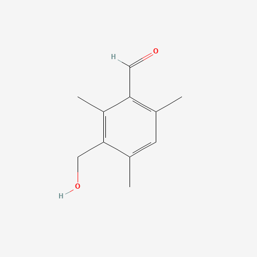 137380-49-5 3-(Hydroxymethyl)-2,4,6-trimethylbenzaldehyde chemical structure