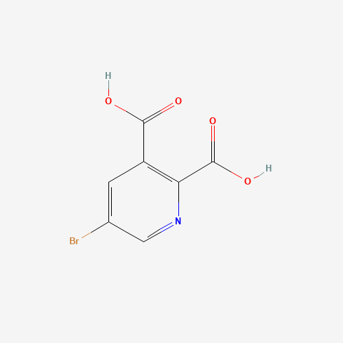 98555-51-2 5-Bromopyridine-2,3-dicarboxylic acid chemical structure