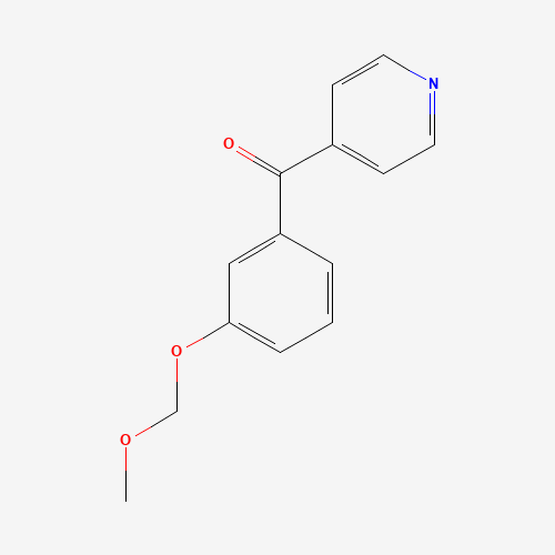 938458-57-2 [3-(Methoxymethoxy)phenyl](pyridin-4-yl)methanone chemical structure