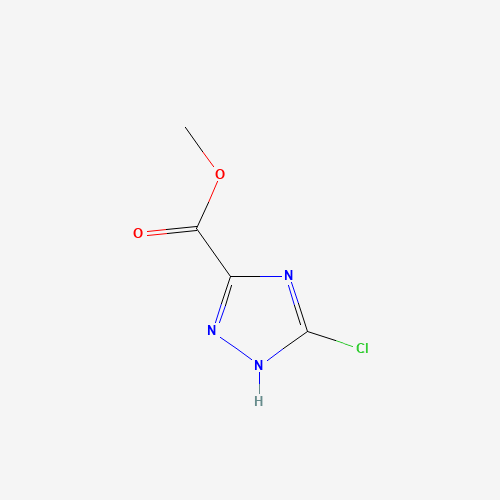 21733-05-1 Methyl 3-chloro-1H-1,2,4-triazole-5-carboxylate chemical structure