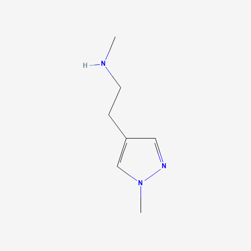 1093879-63-0 N-Methyl-2-(1-methyl-1H-pyrazol-4-yl)ethanamine chemical structure