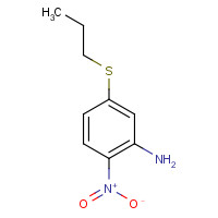 57780-75-3 [2-Nitro-5-(propylthio)phenyl]amine chemical structure