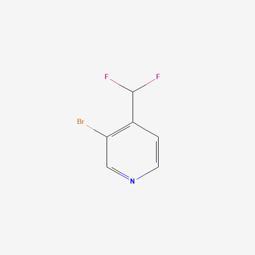 114468-05-2 3-Bromo-4-(difluoromethyl)pyridine chemical structure
