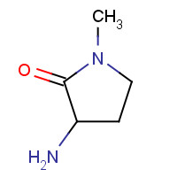 119329-48-5 3-Amino-1-methylpyrrolidin-2-one chemical structure