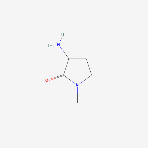 119329-48-5 3-Amino-1-methylpyrrolidin-2-one chemical structure