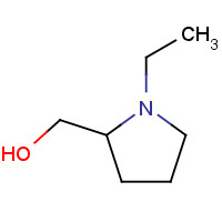 3433-34-9 (1-Ethylpyrrolidin-2-yl)methanol chemical structure
