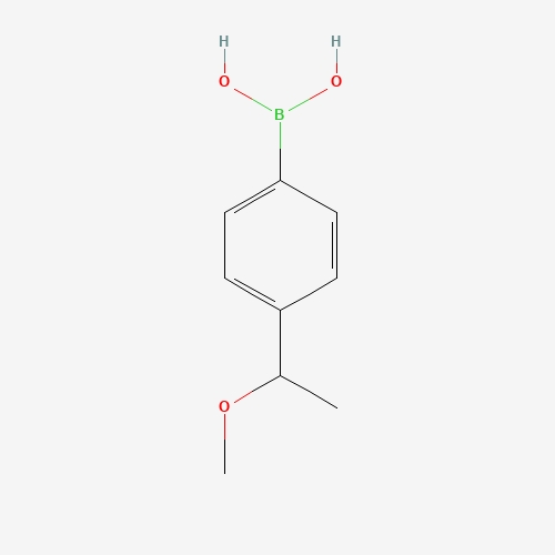 945723-15-9 [4-(1-Methoxyethyl)phenyl]boronic acid chemical structure