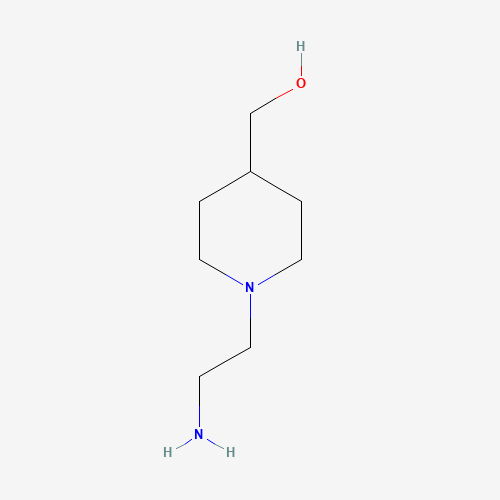 129999-62-8 [1-(2-Aminoethyl)piperidin-4-yl]methanol chemical structure