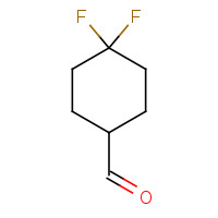 265108-36-9 4,4-Difluorocyclohexanecarboxaldehyde chemical structure