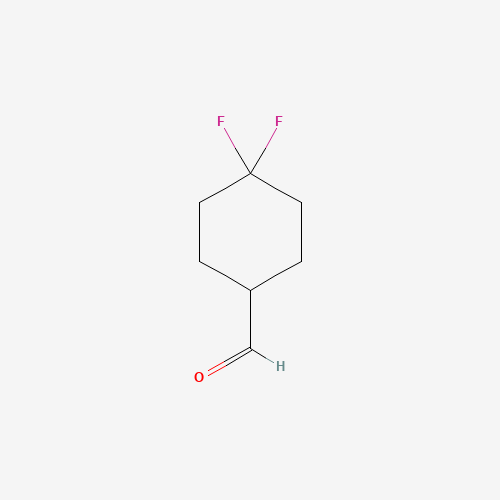 265108-36-9 4,4-Difluorocyclohexanecarboxaldehyde chemical structure