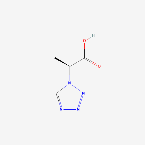 1212174-51-0 (2S)-2-(1H-Tetrazol-1-yl)propanoic acid chemical structure
