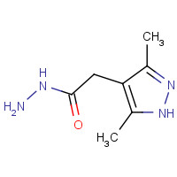 934172-53-9 2-(3,5-Dimethyl-1H-pyrazol-4-yl)acetohydrazide chemical structure