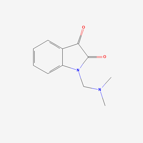 13129-67-4 1-[(Dimethylamino)methyl]-1H-indole-2,3-dione chemical structure
