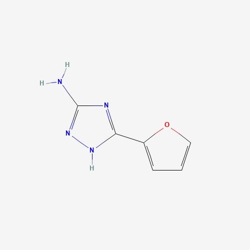 3663-61-4 3-(2-Furyl)-1H-1,2,4-triazol-5-amine chemical structure