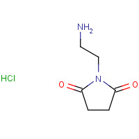 25660-19-9 1-(2-Aminoethyl)pyrrolidine-2,5-dione hydrochloride chemical structure