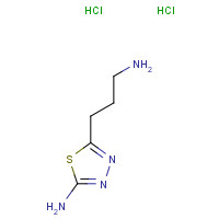 182125-23-1 5-(3-Aminopropyl)-1,3,4-thiadiazol-2-amine dihydrochloride chemical structure