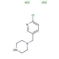 1135439-04-1 1-[(6-Chloropyridin-3-yl)methyl]piperazine dihydrochloride chemical structure