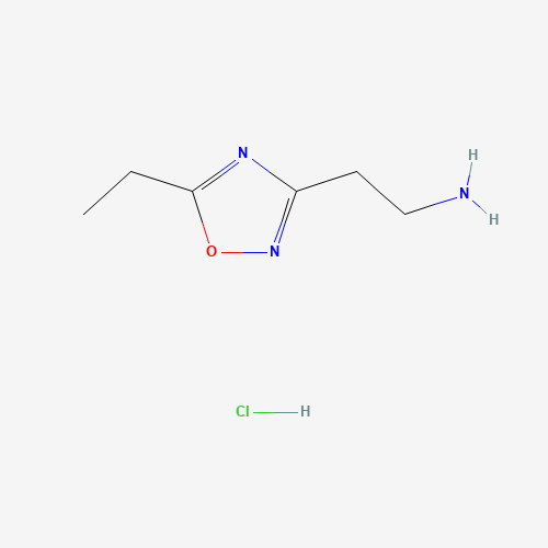 946667-66-9 [2-(5-Ethyl-1,2,4-oxadiazol-3-yl)ethyl]amine hydrochloride chemical structure