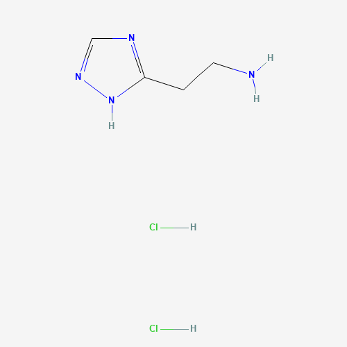 7730-79-2 [2-(1H-1,2,4-Triazol-5-yl)ethyl]amine dihydrochloride chemical structure
