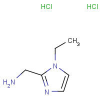 893729-81-2 [(1-Ethyl-1H-imidazol-2-yl)methyl]amine dihydrochloride chemical structure