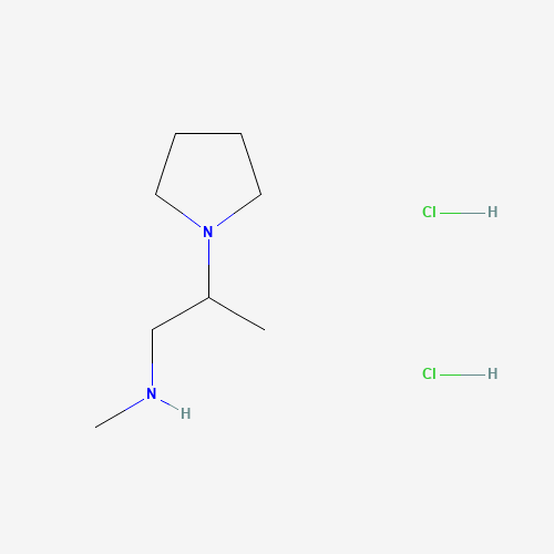 901586-29-6 N-Methyl-2-pyrrolidin-1-ylpropan-1-amine dihydrochloride chemical structure