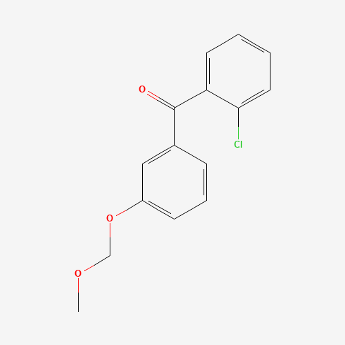 938458-60-7 (2-Chlorophenyl)[3-(methoxymethoxy)phenyl]-methanone chemical structure