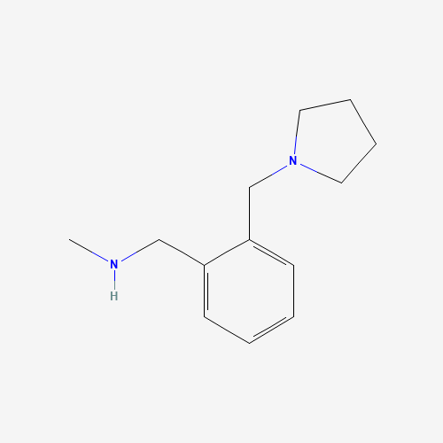 920461-58-1 N-Methyl-1-[2-(pyrrolidin-1-ylmethyl)phenyl]-methanamine chemical structure